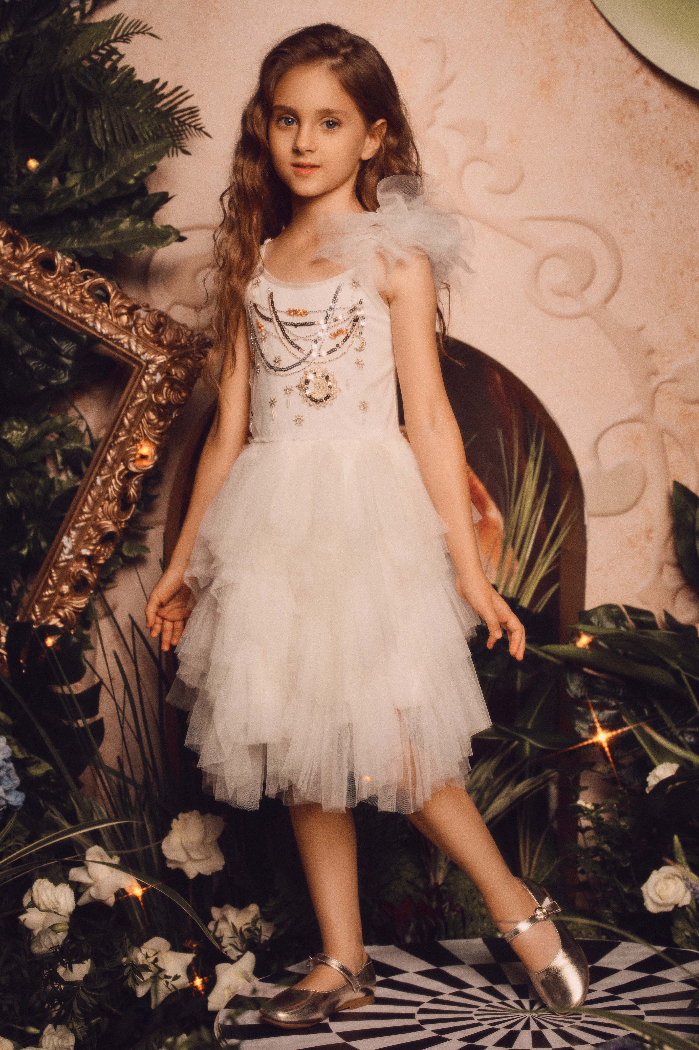 Adorable Layered Tulle Tutu Dress