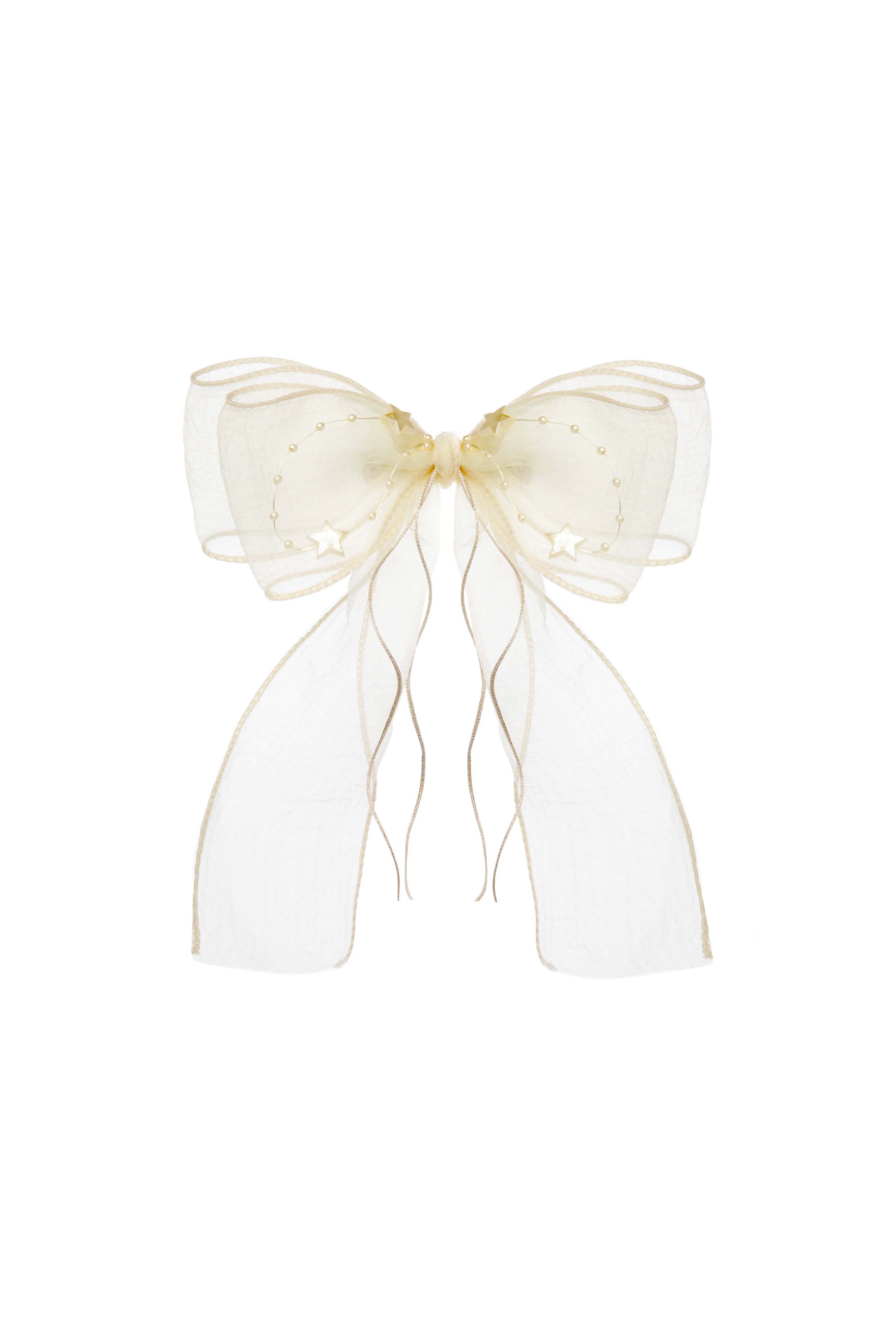 Adorable Ribbon Bow Tulle Headband
