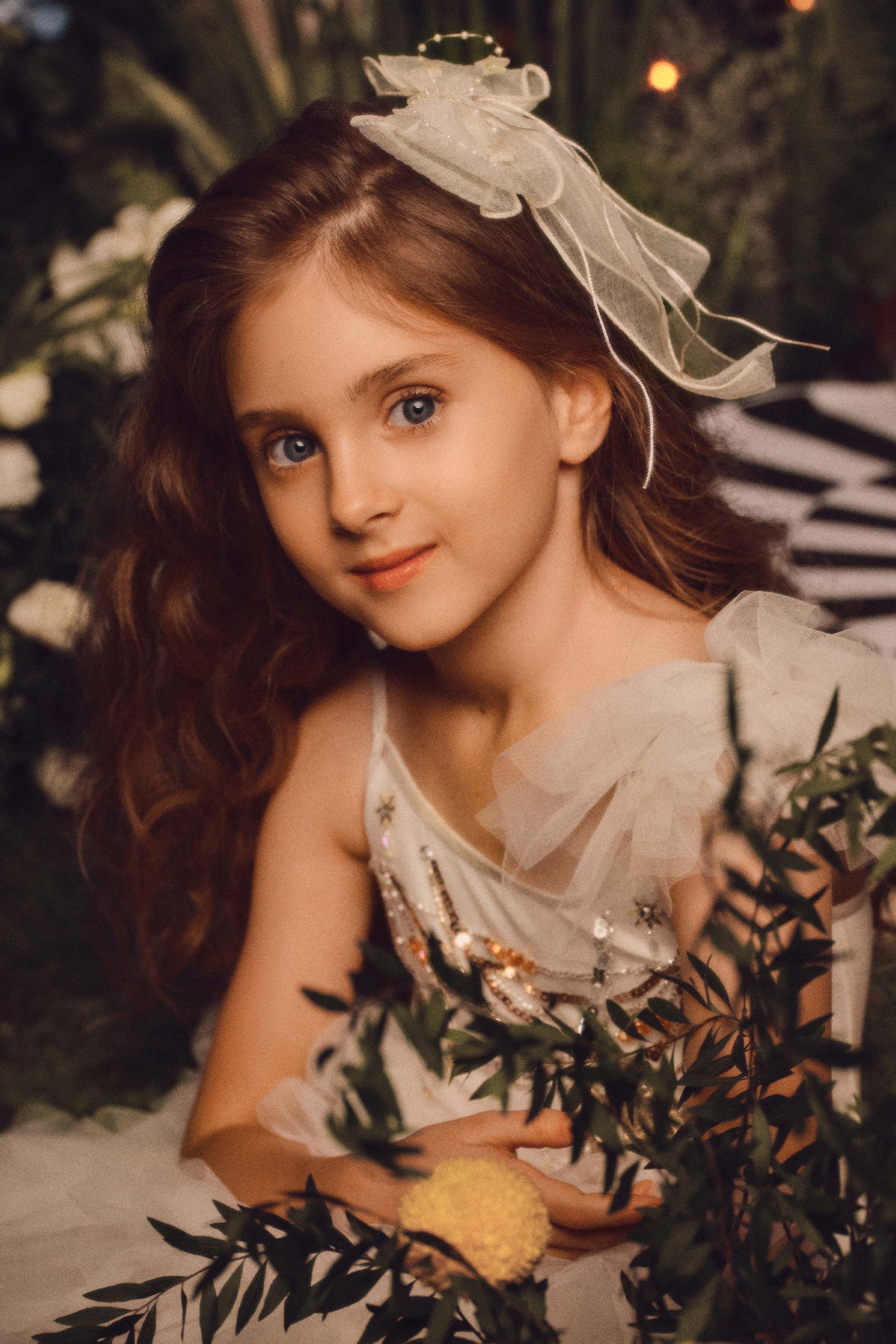 Adorable Ribbon Bow Tulle Headband