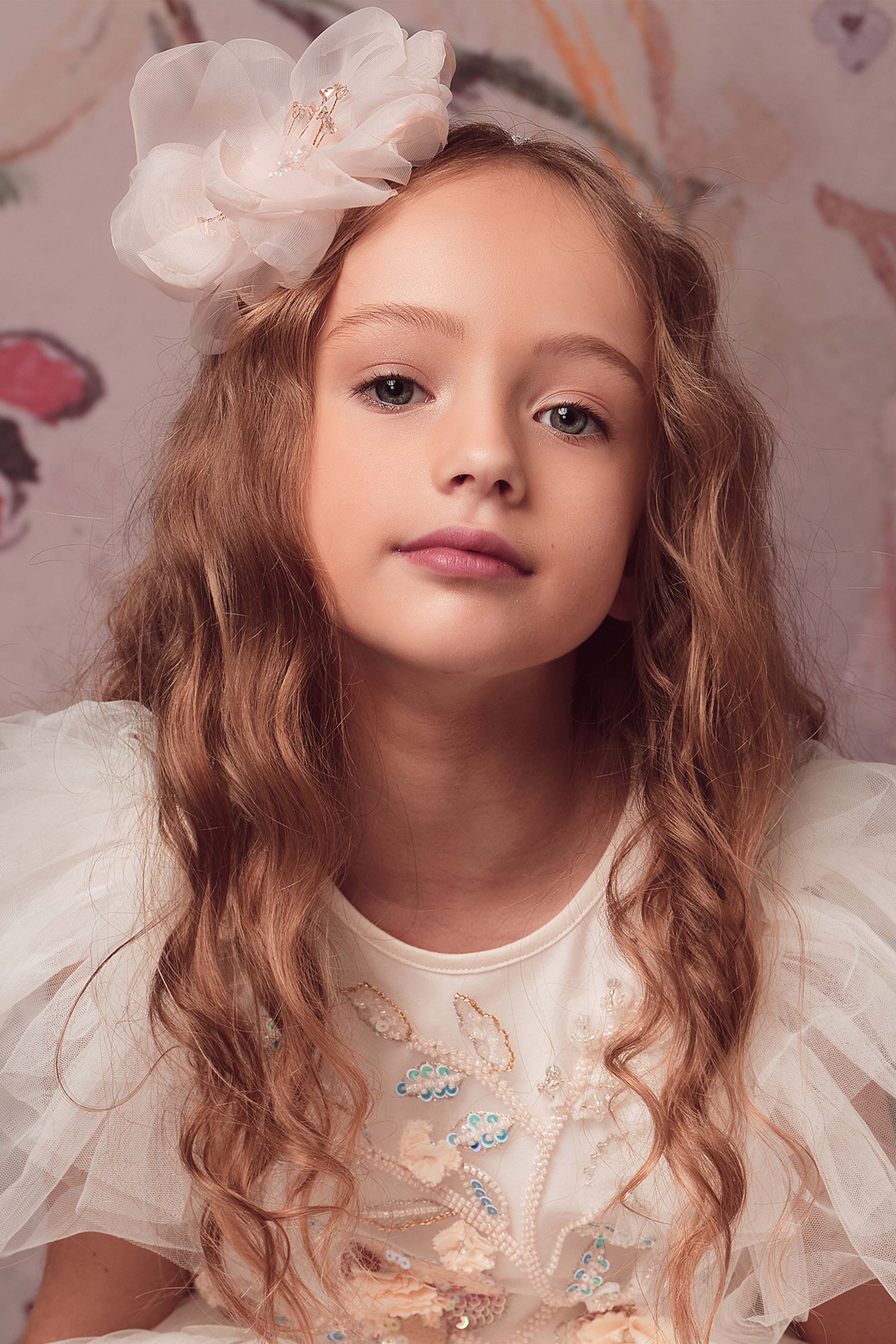 Adorable Shimmer Flower Headband