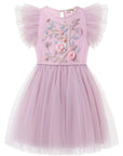 Embroidered Lace Flower Fairy Tutu Dress