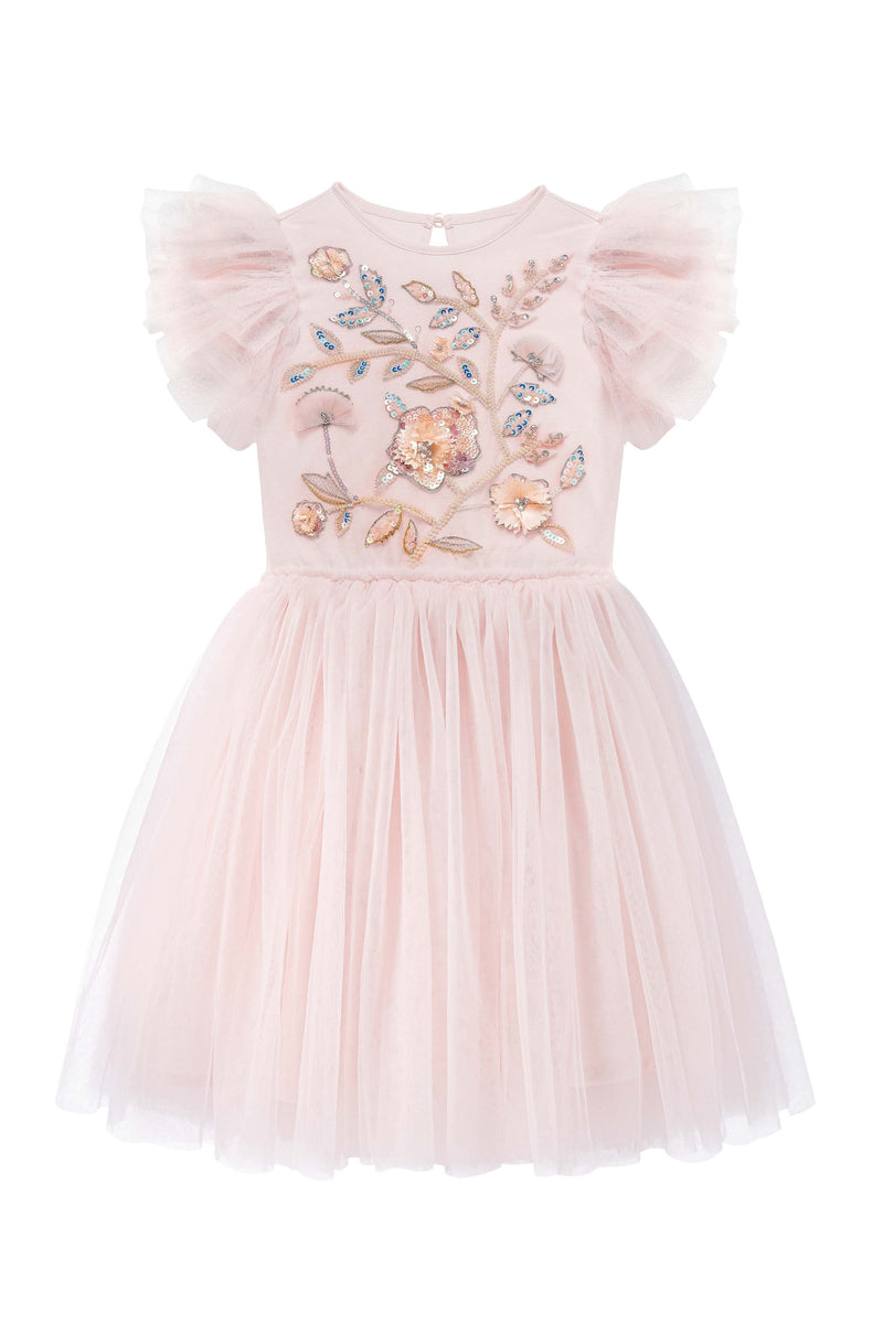 Shop Tutu Dresses - Embroidered Flower Tutu Dress | TUTULAND