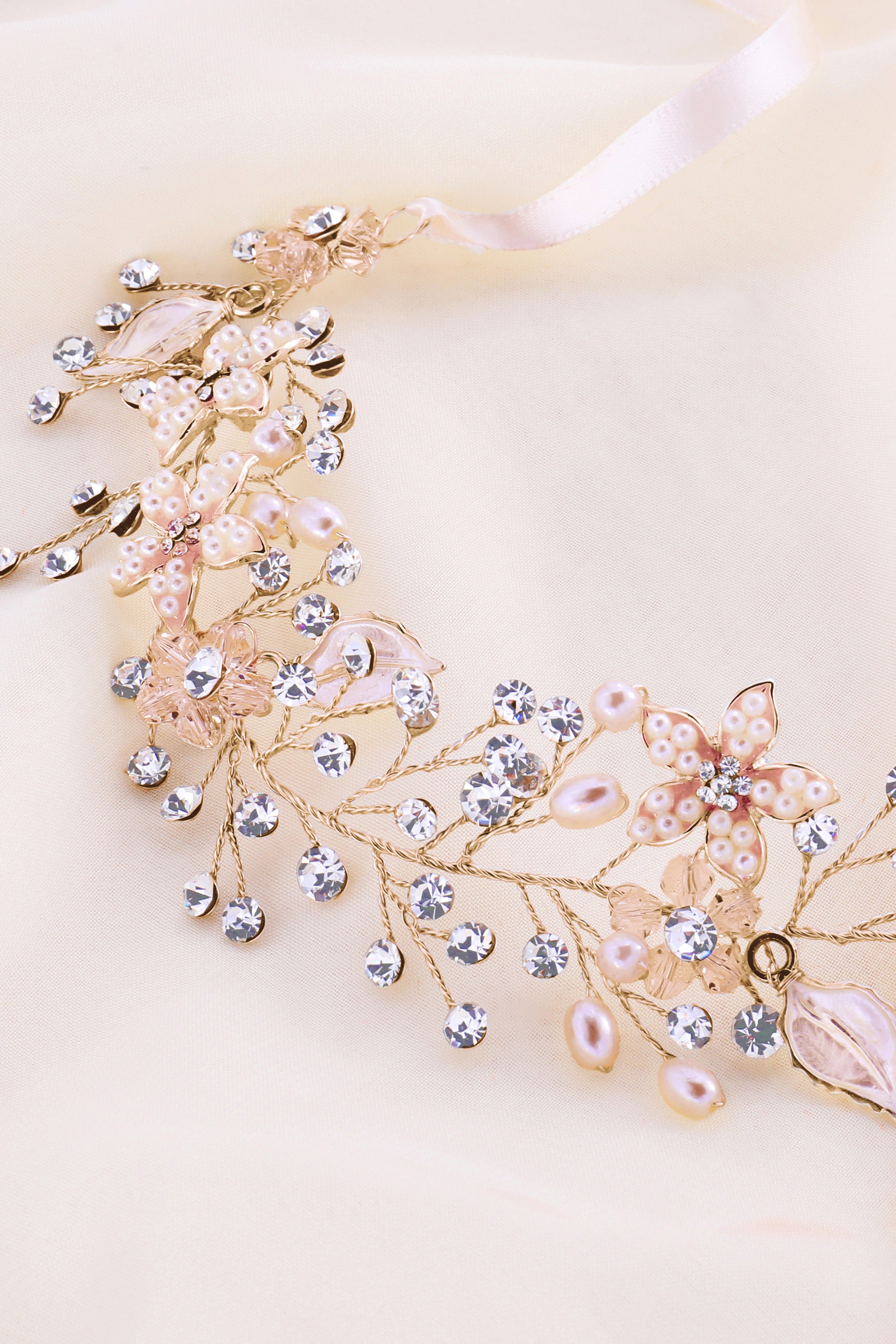 Fairy Flower Crown Tiara Headband