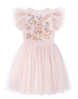 Embroidered Lace Flower Fairy Tutu Dress