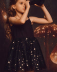 Glitter Ballerina Strap Tutu Dress