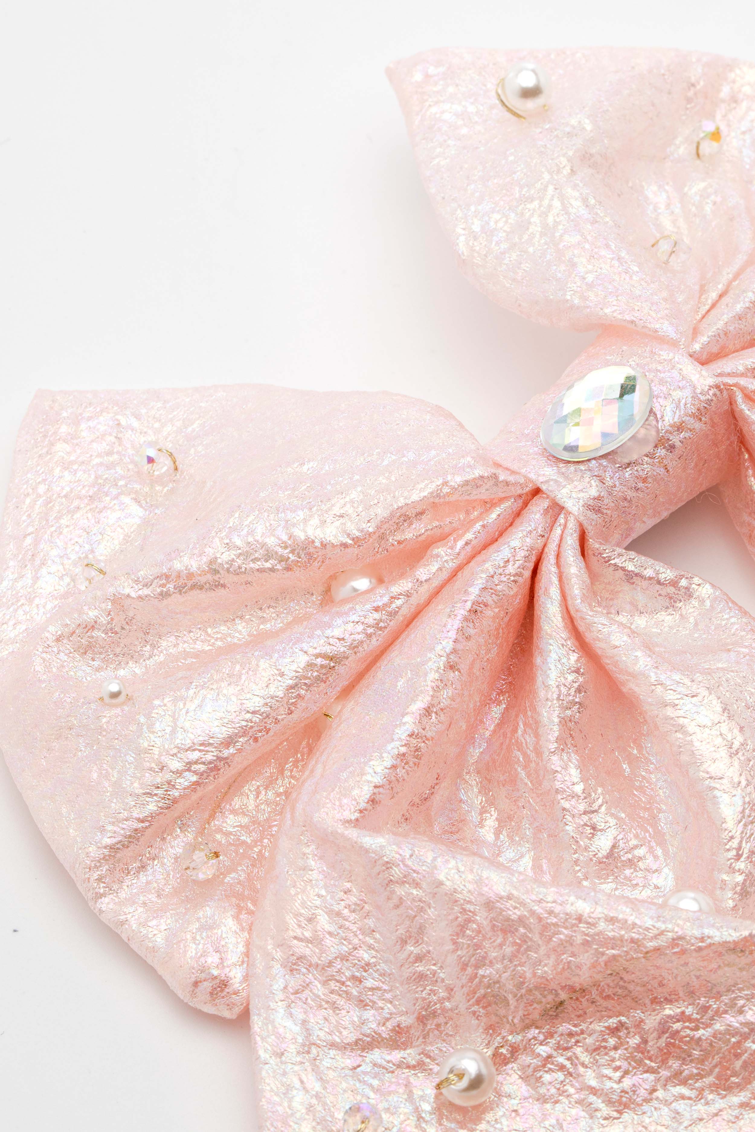 Rhinestone Bow Toddler Headband