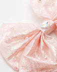 Rhinestone Bow Toddler Headband