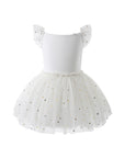 Sparkling Sequin Tulle Toddler Dress