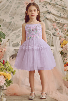 Gradient Tiered Tulle Fairy Tutu Dress