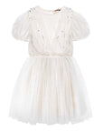 Cute Puff Sleeve Tulle Tutu Dress