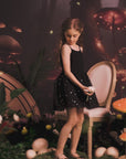 Glitter Ballerina Strap Tutu Dress