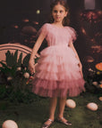 Gradient Tiered Tulle Fairy Tutu Dress